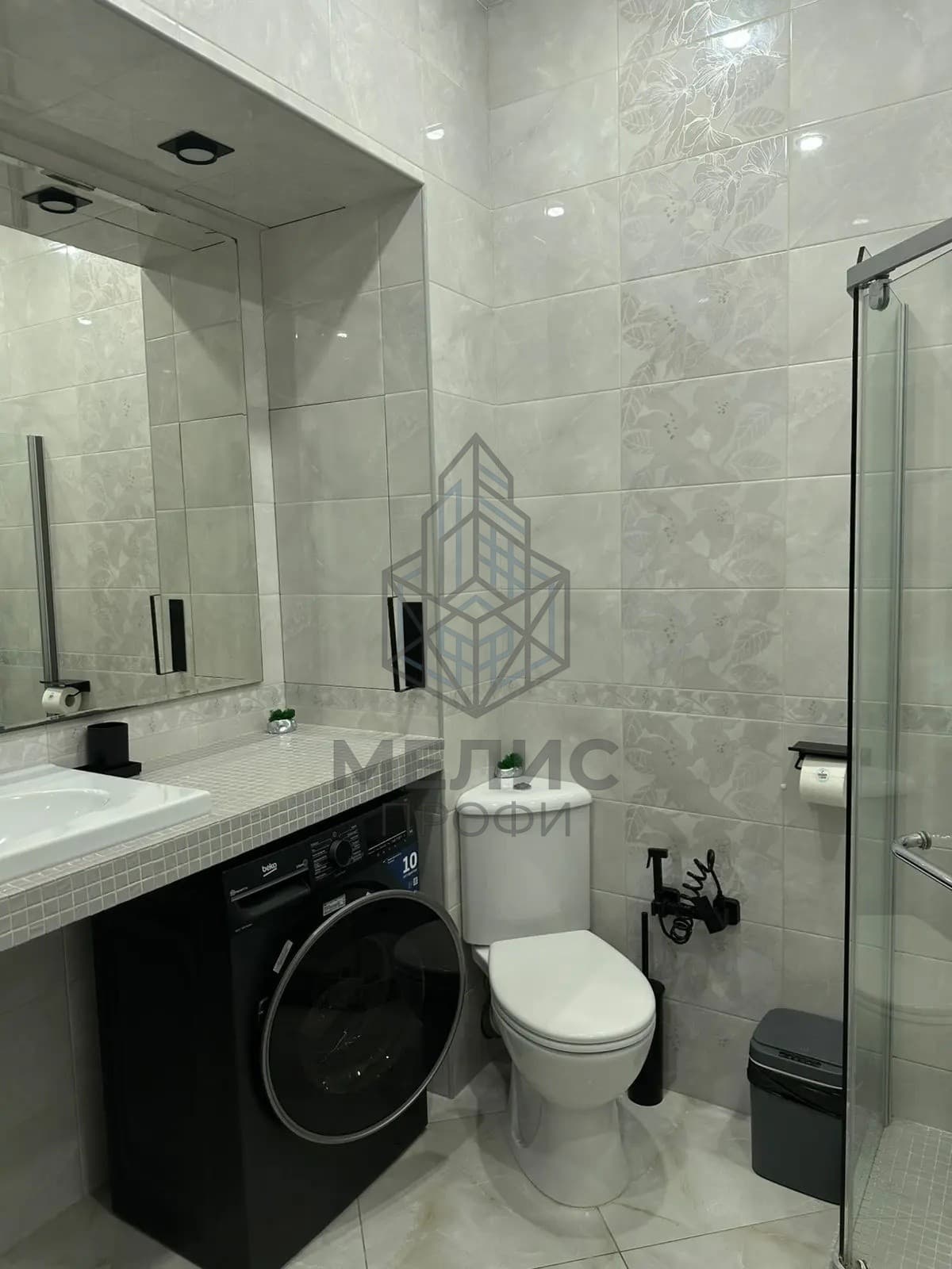 Фото 4 - Вторичное жильё Геленджик, Толстый Мыс: 1-комнатная 400м до моря, панорама, дизайн-ремонт.